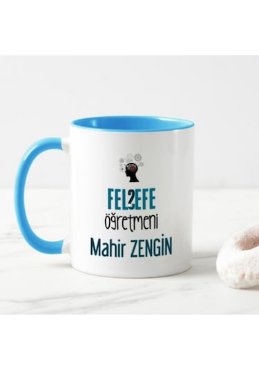 Kişiye Özel Felsefe Öğretmeni Kupa Bardak Ha11