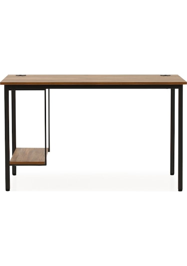 Arpelia Bilgisayar Masası Sağ Sol Yönlü Pc Kasa Raflı Antrasit