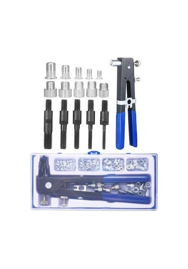 Gebibd Somunu Seti Perçin Mavi Alet Adet 86 - Ay