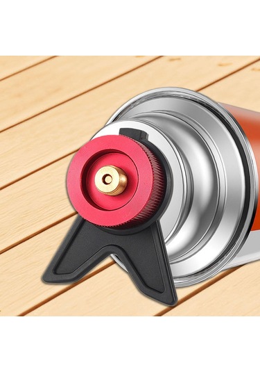 Suntek Kamp Gaz Sobası Adaptörü Dolum Bahçe Sırt Kırmızı