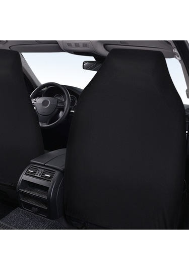 Novahub Araba Koltuk Koruyucu Baskılı Dekorasyon Siyah Otomobil Aksesuarı Diğer