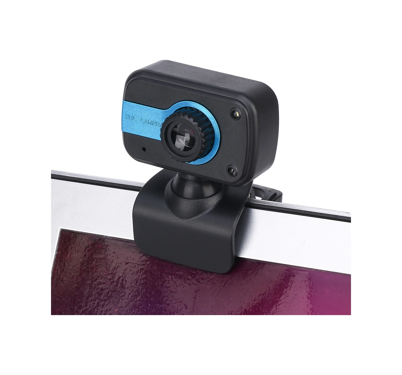 Youmex Usb Plug & Play Webcam Siyah-mavi: Hd Lensli, Mikrofonlu, Dönüşebilir Kafa İle Video Konferans Ve Dersler