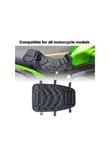 Evrensel Nefes Motosiklet Koltuk Minderi Atv Dekompresyon Yastığı Uzun Süre Kaymaz Yastık