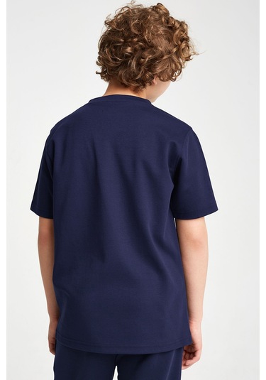 Lescon Çocuk Kısa Kol T-shirt 25s-3260-25n Lacivert