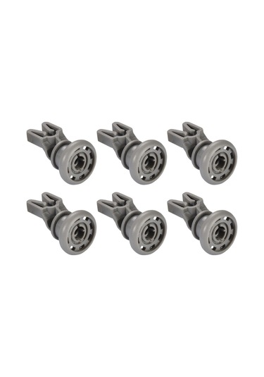 Arçelik Beko Altus Uyumlu Bulaşık Makinesi Üst Sepet Tekerlek 6'lı Paket