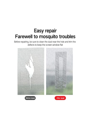 Gri Cibinlik, Sineklik, Pencere Tamir Bandı, Böcek Ve Sinek Geçirmez Ağ, Delikler İçin Güçlü Tamir Yaması