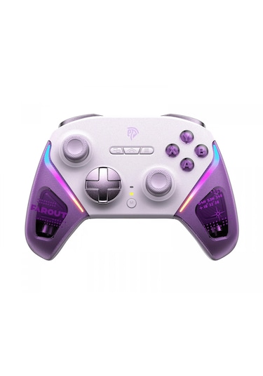 Easysmx D10 - Kablosuz Gamepad - Hall Effect Stick - Mor