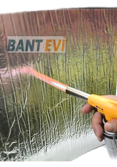 Yüksek Isıya Dayanıklı Cam Elyaf Alüminyumlu Kauçuk Isı Kalkanı