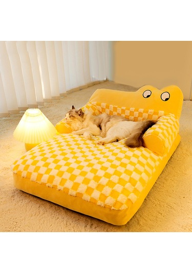 Suntek Aşınmaya Dayanıklı Yıkanabilir Pet Kedi Yatak Peluş