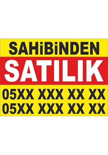 Sahibinden-Satılık-Kiralık-Emlak Avrupa Branda Afiş Pankart