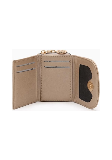 Gold Kabartma Desen Cüzdan Gold