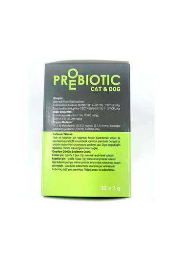 Nanbell Kediler İçin Prebiyotik + Probiyotik 30 x 1 G