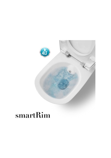 İtalyan İsvea Absolute Duvara Sıfır Kompakt Klozet Set Kanalsız