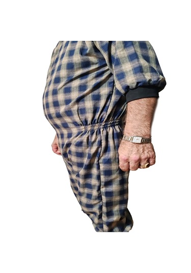 Ozclife Kısa Kol Ribanalı Hasta Bakım Kıyafeti