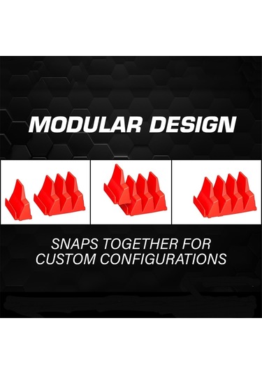 Leasetake Takım Alet Anahtarı Saklama Düzenleyici, Manyetik Anahtar Saklama Tutucu, Anahtar Saklama Braketi Kırmızı