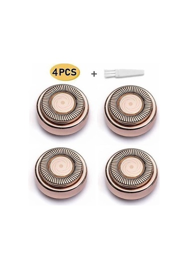 4 Adet Kusursuz Tüy Alma Yedek Başlıkları Bıçaklar Finishing Touch Epilatör