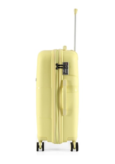 Ççs 5264 Polipropilen Büyük Boy Valiz Sari