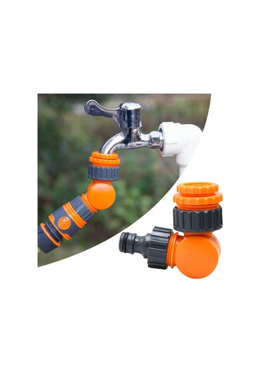Bahçe Hortumu Bağlantısı, Musluk Adaptörü, Sulama Hortumu 2 Adet Diğer Çok Renkli