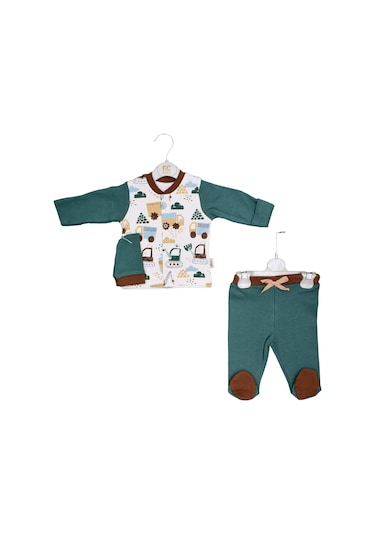 Flexi 3'lü Bebek Takım 217483 Yeşil