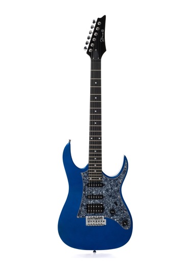 Strauss Esh-22 Mbl Elektro Gitar Hss - Metalik Mavi