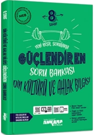 Ankara 8.sınıf Güçlendiren Din Kültürü Ve Ahlak Bilgisi Soru Bankası 2021