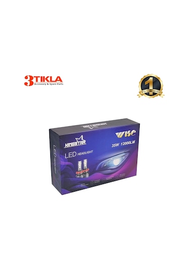 Chevrolet Aveo Wise Beyaz H4 Mini Led Xenon Şimşek Etkili 12000 Lümen