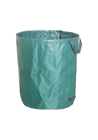 Dofolink 272l Yeşil Çift Tığlı Kumaş Bahçe Çöp Torbası - Taşınabilir, Su Geçirmez Ve Dayanıklı Bahçe Aleti