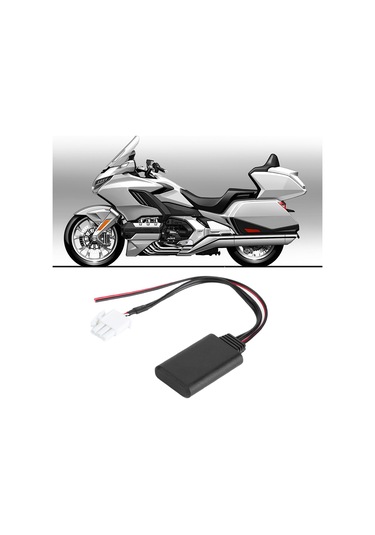 Moveevo Honda Goldwing Gl1800 İçin Bluetooth 5.0 Ses Kablosu, Kuru Bağlantı,  Cd Portundan Kurulum, Hi-fi Ses Kalitesi