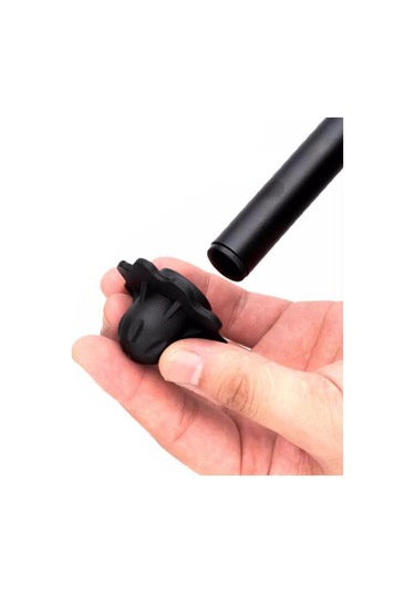 Suntek 4x Sandalye Bacak Kılıfları Ağır Boru-çapı-18mm Siyah