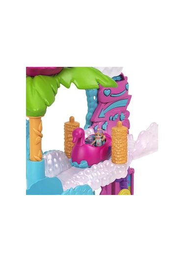 Polly Pocket Flamingo Araba Su Eğlencesi Seti HHJ05