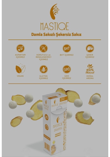 Zencefil Aromalı Sakız 20g X 2 Adet