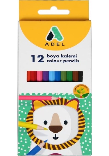 Adel 4'lü Boya Seti Resim Defteri Hediye (Kuru - Sulu - Pastel -