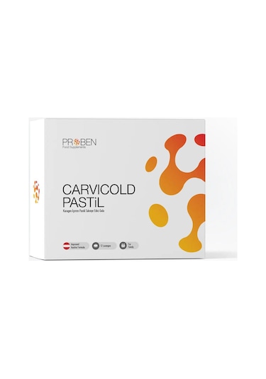 Carvicold Pastil 12'li