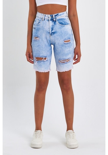 Alexander Gardi Alexandergardi Özel Koleksiyon Denim Şort 4011m 001