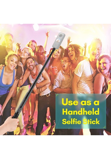 Reedark Siyah Alüminyum Alaşımlı Selfie Çubuğu, 500g Kapasiteli, 17-40mm Uyumlu, 28-115cm Uzunluk