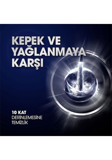 Clear Men Yoğun Arındırıcı Kepeğe Karşı Etkili Şampuan 3 x 350 ML