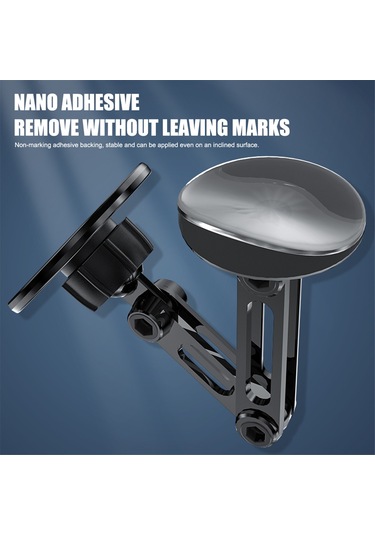 Dianziye Altın Metal Manyetik Araç Telefon Tutucusu - 360 Döner, Sağlam Tutuş, Ev Ofis Uyumlu, Sürtünme Dayanıklı Diğer