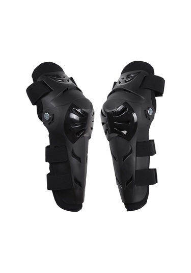 Suntek Kayak Sporu Için Motosiklet Diz Tekmelikler Koruyucu Siyah