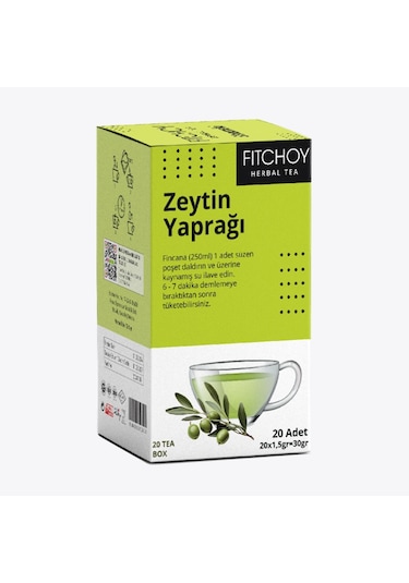 Fitchoy Zeytin Yaprağı Çayı 20 Adet