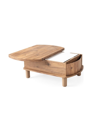 Leydi 5 Kademeli Oval Akıllı Sihirli Orta Sehpa 599 60x90