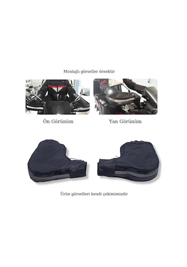 Pcx Direksiyon El Koruyucu, El Rüzgarlığı, El Koruma Termal Ürün Su Geçirmez