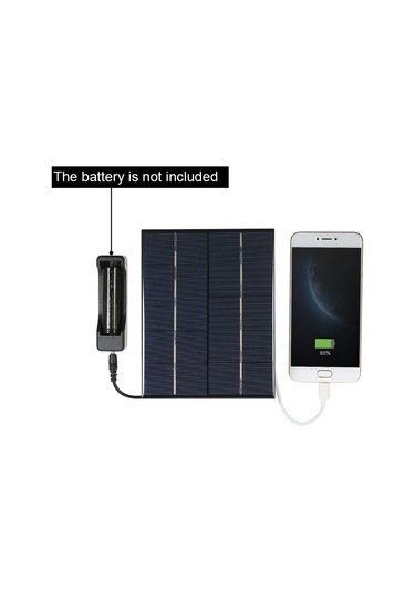 Yifomall Taşınabilir 3.5w Güneş Paneli - Usb Şarj Ve 18650 Pil Şarjı İçin Kompakt Çözüm