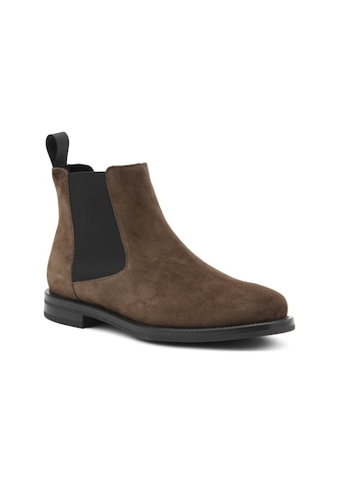 Bot Kadın 98a3 Frau Waxy Ankle Boot Cacao Kahverengi