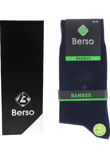 Berso Bamboo Kışlık Çorap Siyah