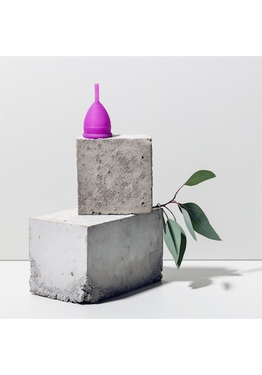 Lunette Menstrual Cup - Regl Kabı - Adet Kabı Model 2 Mor