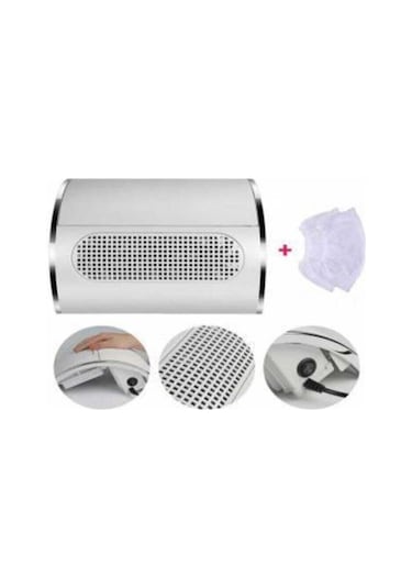 PROTEZ TIRNAK TOZ TOPLAMA CİHAZI 3 MOTORLU 40 WATT