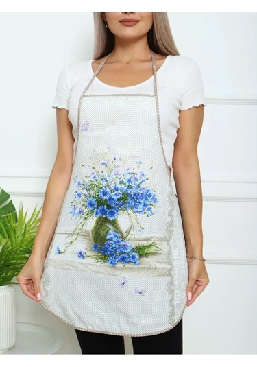 Kuz'kina Hatka Mutfak Önlükleri 169185750 Açık Mavi