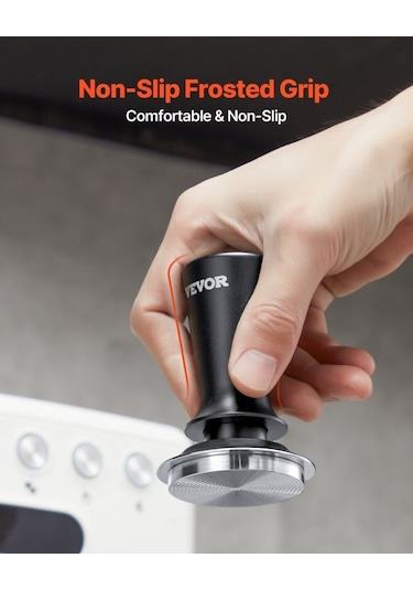 Kahve Dağıtıcısı-vevor-53 Mm-yaylı Kahve Presi-barista İçin Espr Tamper-kaymaz Alaşımlı Saplı Diğer