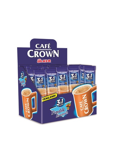 Cafe Crown 3ü 1 Arada Fındık Aromalı x320 Adet