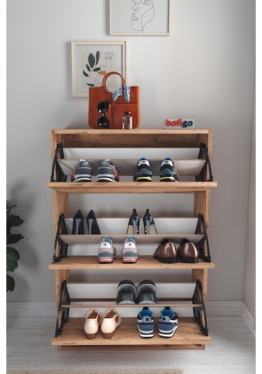 Bofigo Düşer Kapak Ayakkabılık Kayar Raflı Ayakkabılık 3 Bölmeli Ayakkabılık Melek Çam Bofigo Düşer Kapak Ayakkabılık Kayar Raflı Ayakkabılık 3 Bölmeli Ayakkabılık Melek Çam